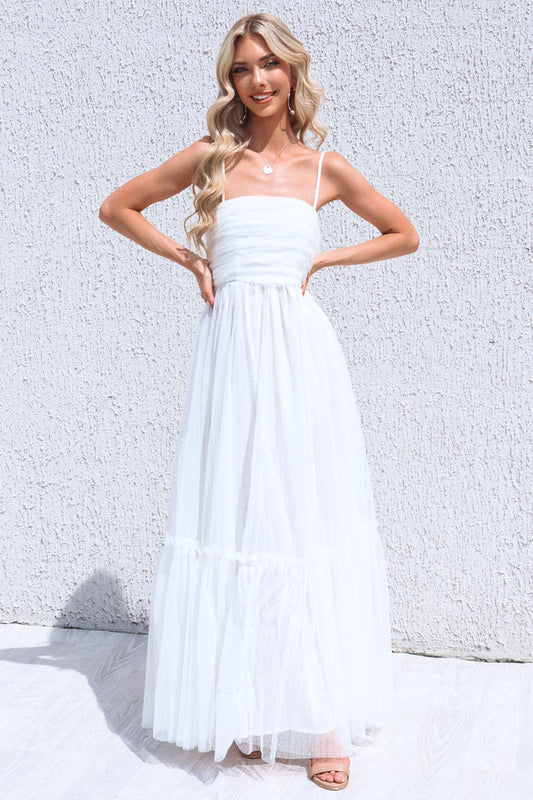 Cleo Tulle Maxi Dress - Runway Goddess