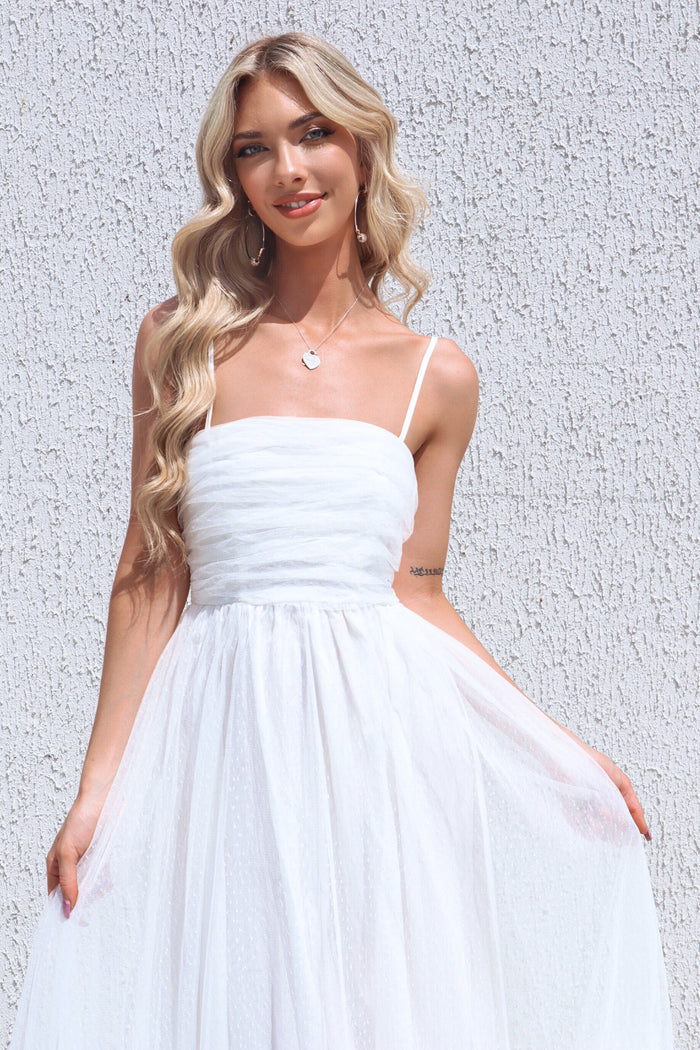 Cleo Tulle Maxi Dress - Runway Goddess