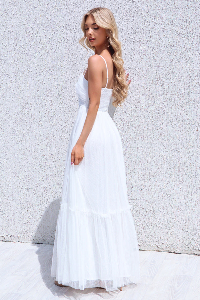 Cleo Tulle Maxi Dress - Runway Goddess