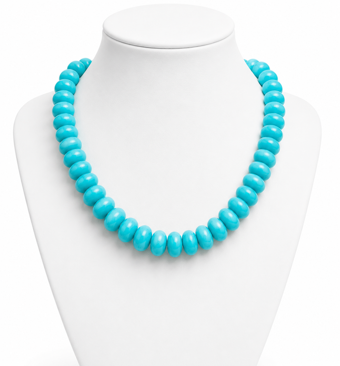 Come On Get Happy Solid Color Chunky Bead Necklace Collection