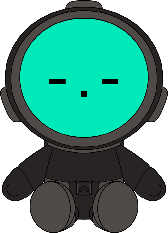 Content Warning Teal Plush (9in)