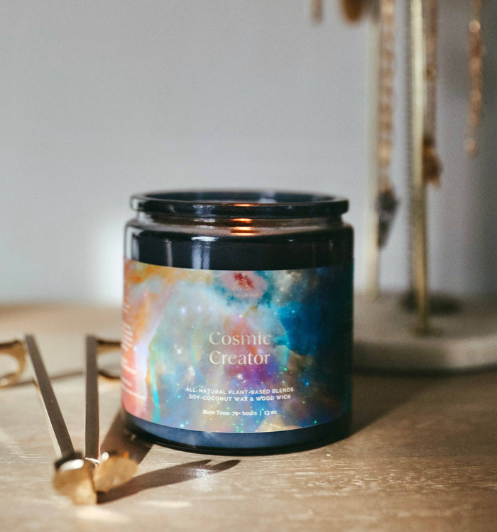 Cosmic Creator Intention Candle