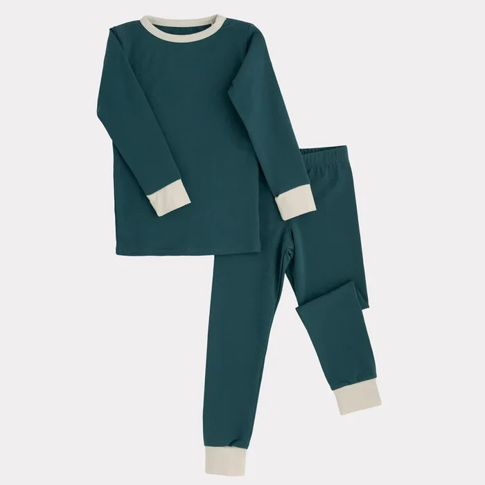 Cotton 2 Piece Set- Deep Teal