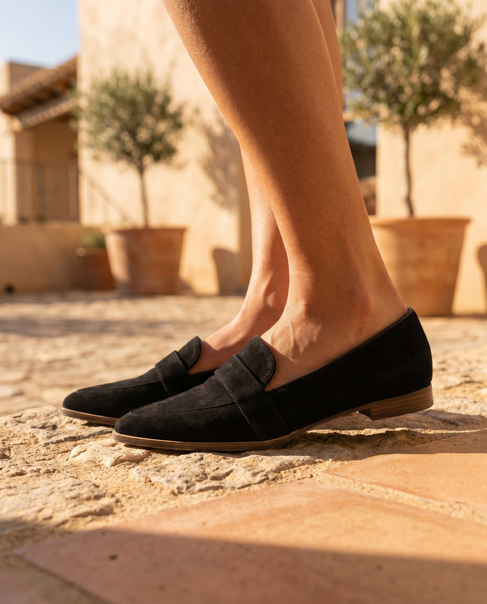 dana-orthopedic-suede-loafers-black-2
