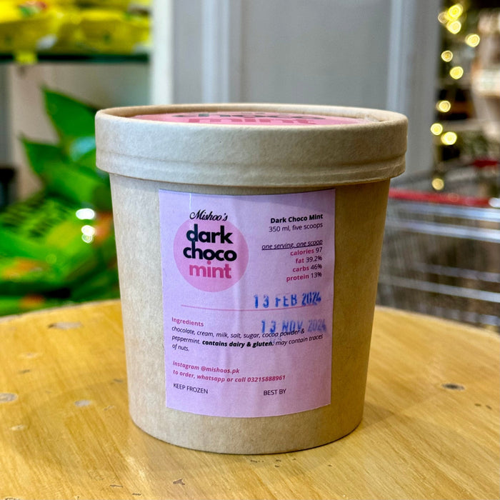 Dark Choco Mint 350ml - Tayyib Store - Mishoo's - Lahore