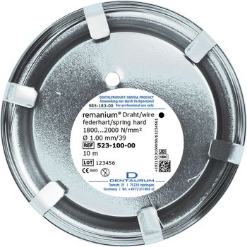 Dentaurum Remanium Wire SPOOL/Coil Round