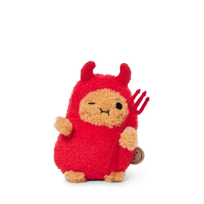 Devil Ricespud Mini Sitting Plush Toy - Front Cut
