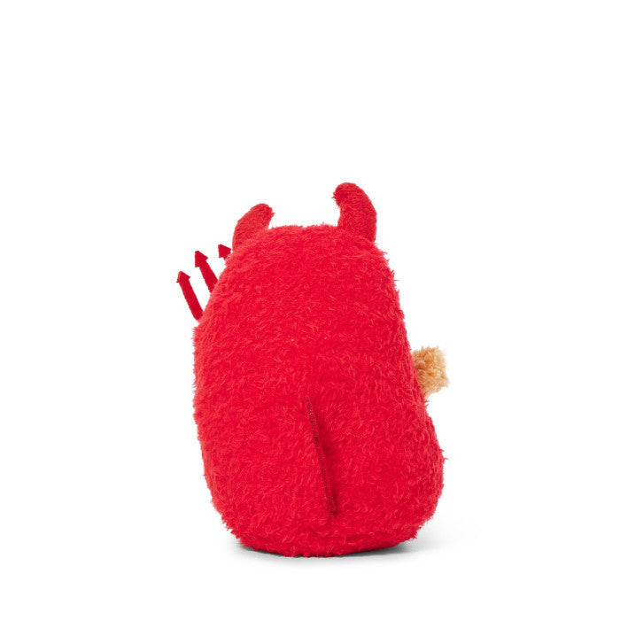 Devil Ricespud Mini Sitting Plush Toy - Back Cut