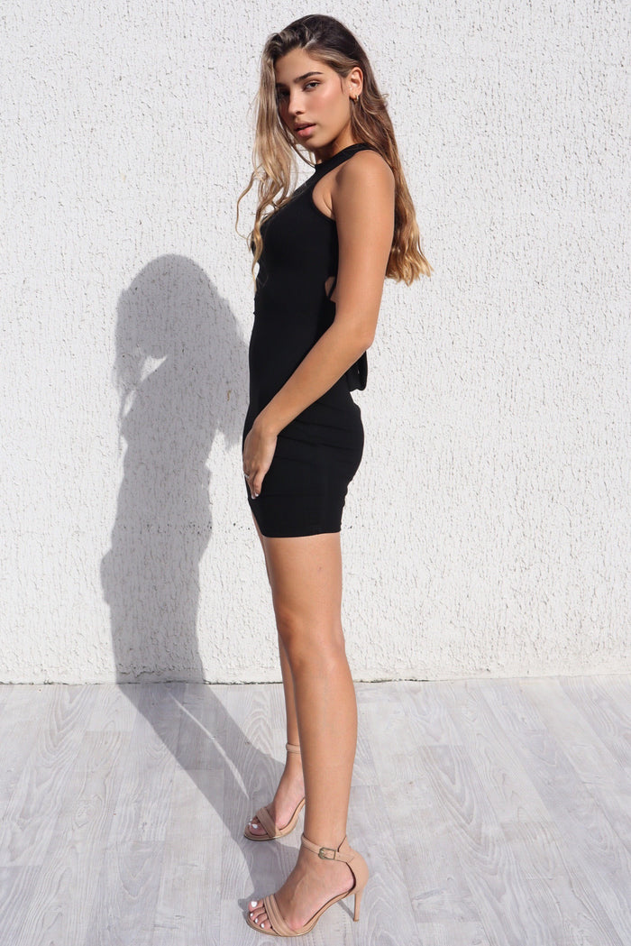 Diana Dress - Black - Runway Goddess