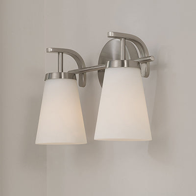 Drake Brushed Nickel Vanity Light