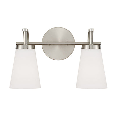 Drake Brushed Nickel Vanity Light