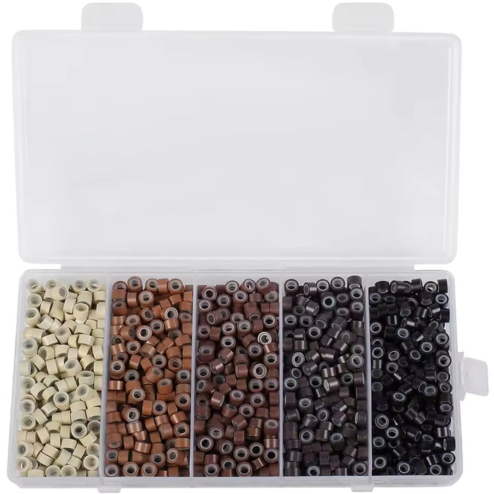 Dream Goddess Hair Micro Rings Silicone Lined Mixed Pack 1000pcs