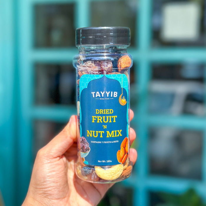 Dried Fruit & Nut Mix 190g - Tayyib Store - Tayyib Foods - Lahore