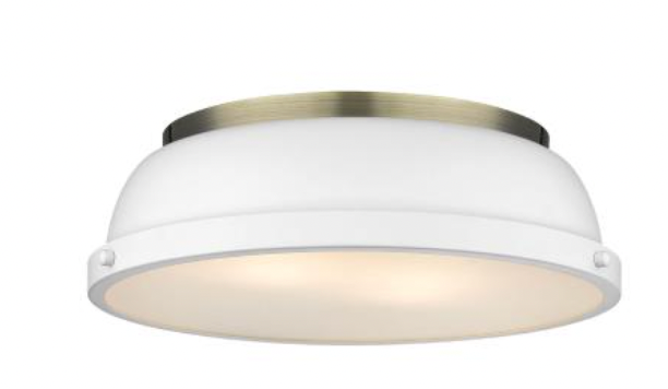 Duncan 2 Light Flush Mount