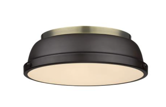 Duncan 2 Light Flush Mount