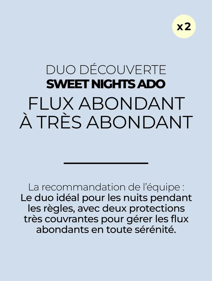 Duo Découverte Sweet Nights ados