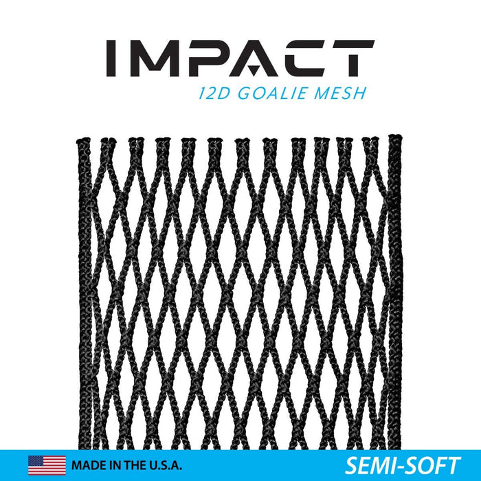 Impact 12D Goalie Mesh  - Black