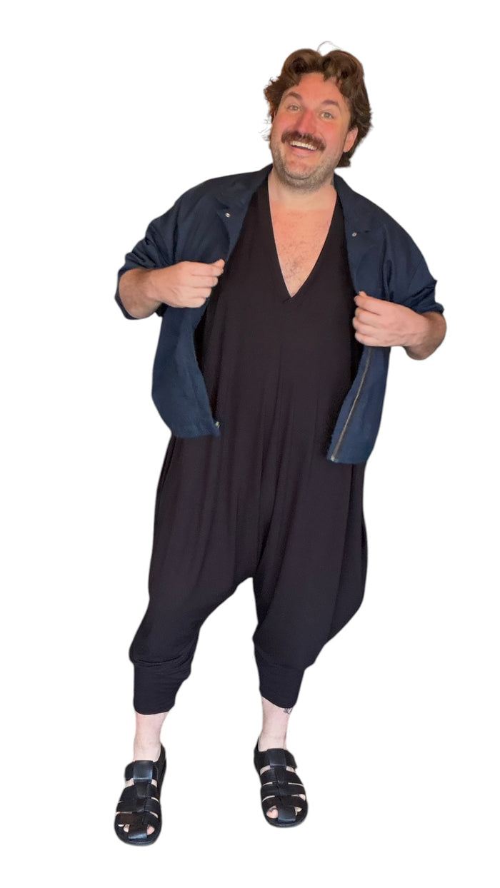 Essential Black Playsuit