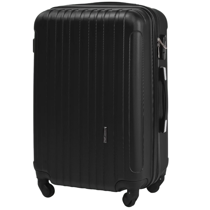 Walizka Podróżna Poszerzana ŚREDNIA WINGS FLAMINGO 24" BLACK FLAMINGO COLLECTION