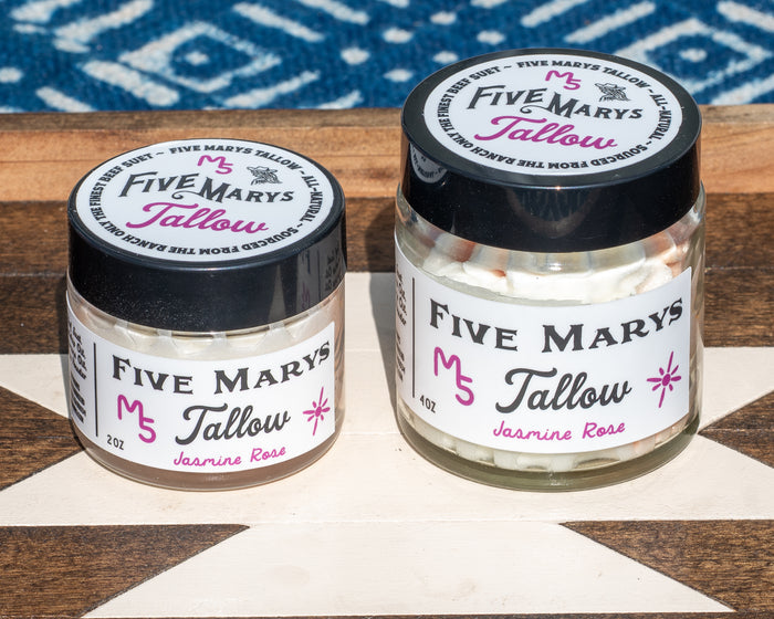 Face Tallow : Jasmine Rose Swirl