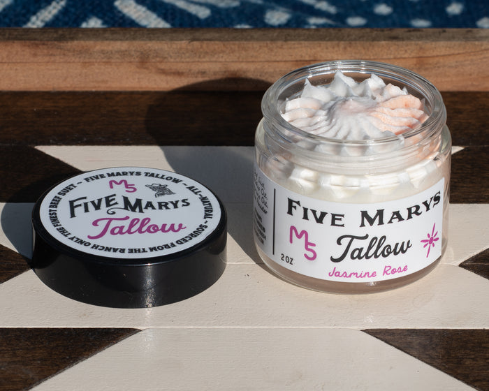 Face Tallow : Jasmine Rose Swirl