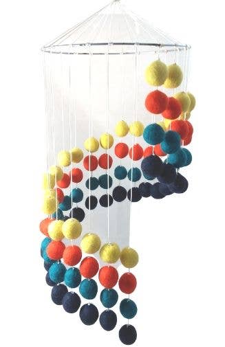 Felt Ball Mobile