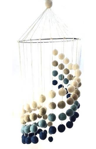 Felt Ball Mobile
