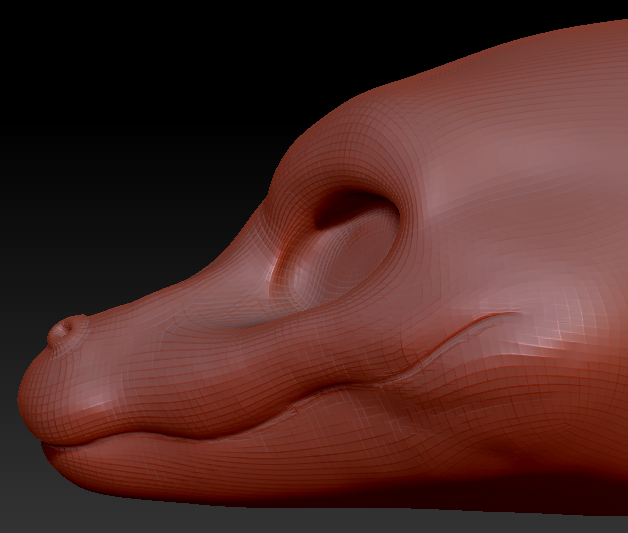 Feminine Alligator Head Base