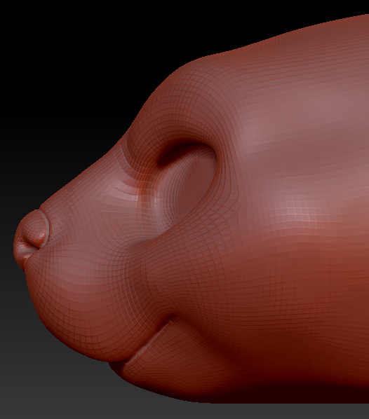 Feminine Beaver Head Base