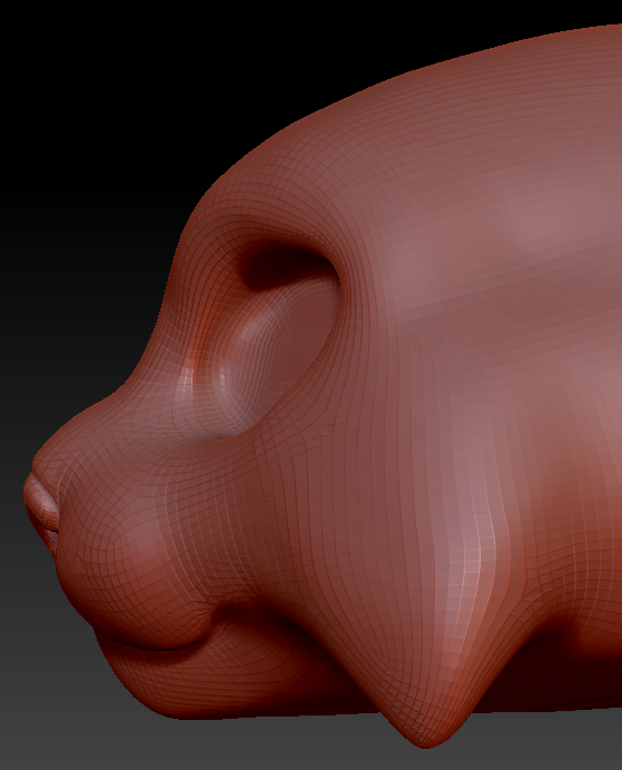 Feminine Bobcat/Lynx Head Base
