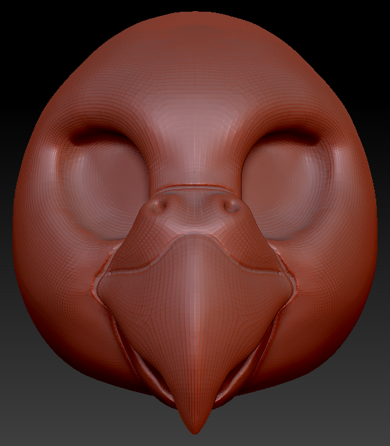Feminine Budgie Static Jaw Head Base