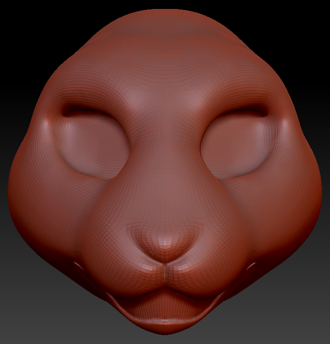 Feminine Bunny Static Jaw Head Base