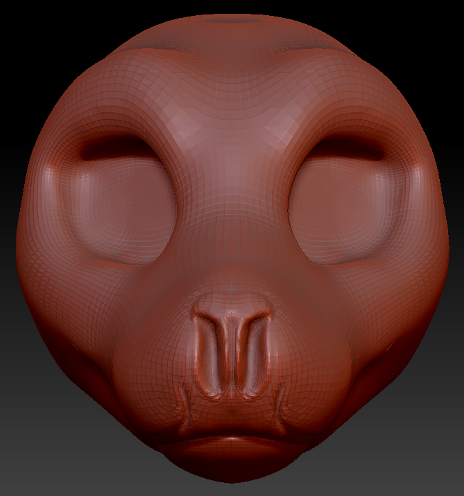 Feminine California Sea Lion Head Base