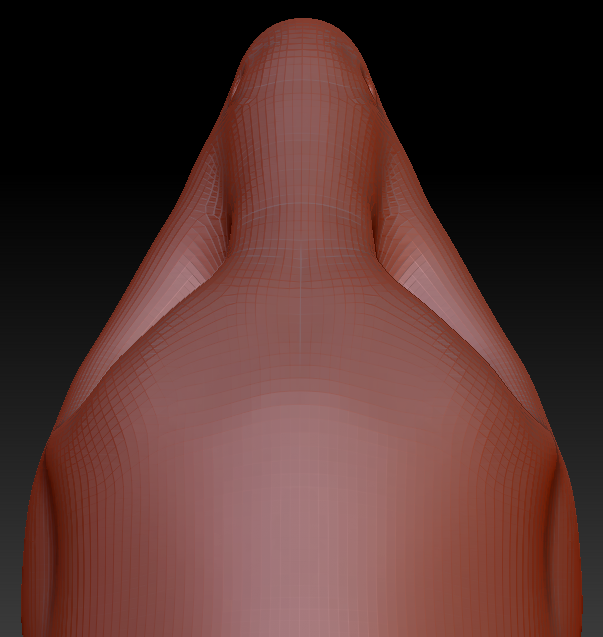 Feminine Dilophosaurus Head Base