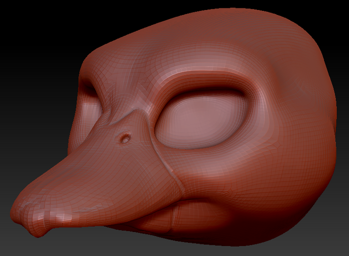 Feminine Duck Head Base Variant 1