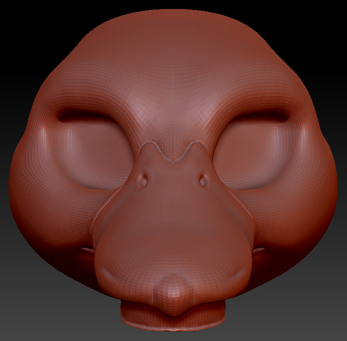 Feminine Duck Static Jaw Head Base