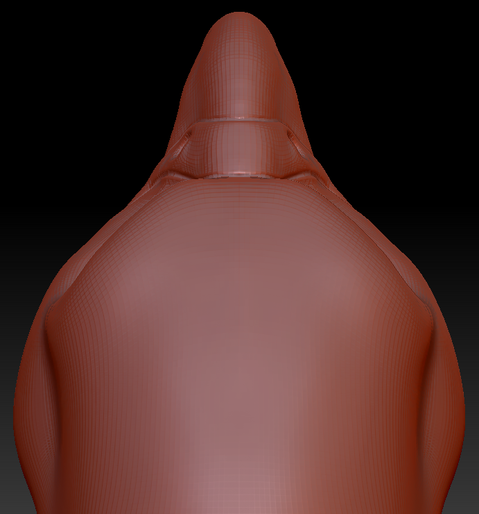Feminine Falcon Head Base
