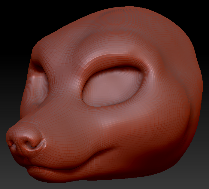 Feminine Fox Head Base