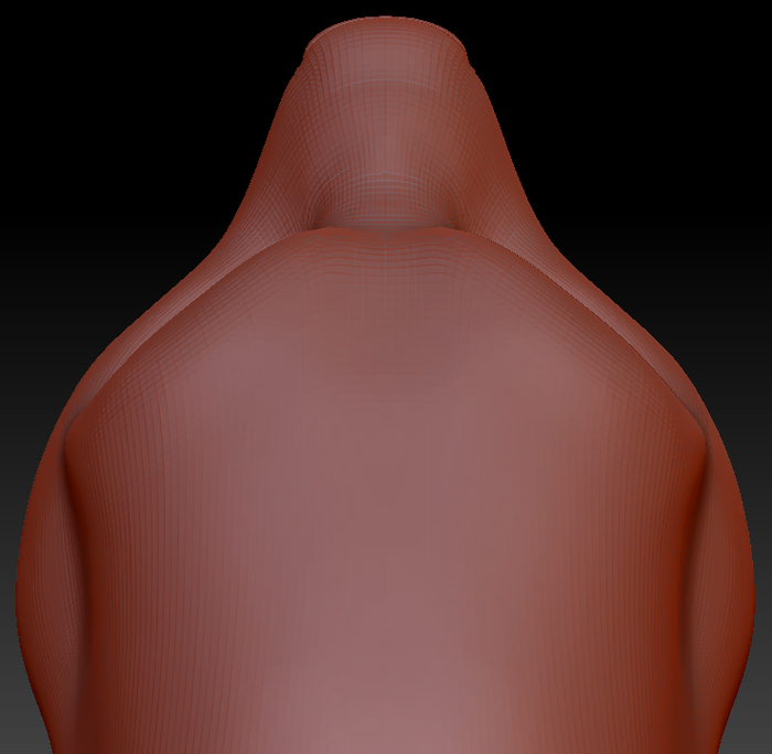 Feminine Giant Panda Static Jaw Head Base