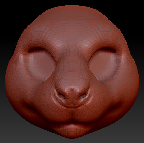 Feminine Hamster Head Base