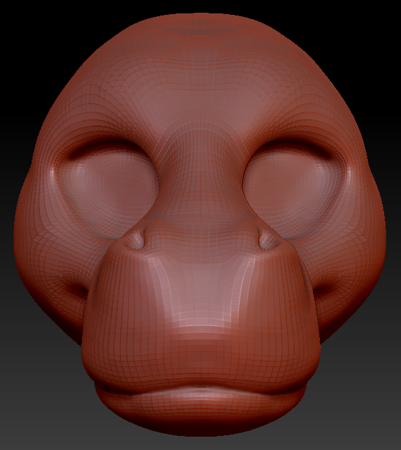Feminine Hippo Head Base