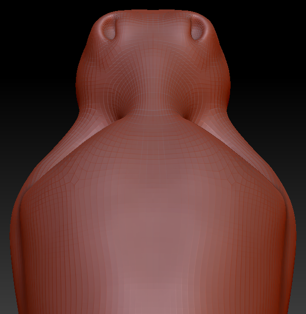 Feminine Hippo Head Base