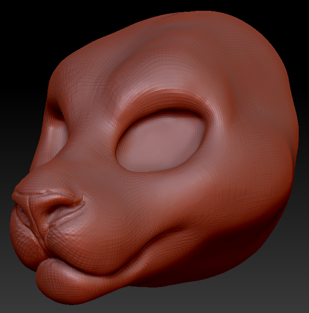 Feminine Jaguar Head Base