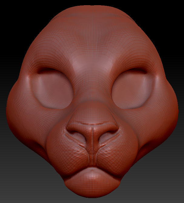 Feminine Jaguar Head Base