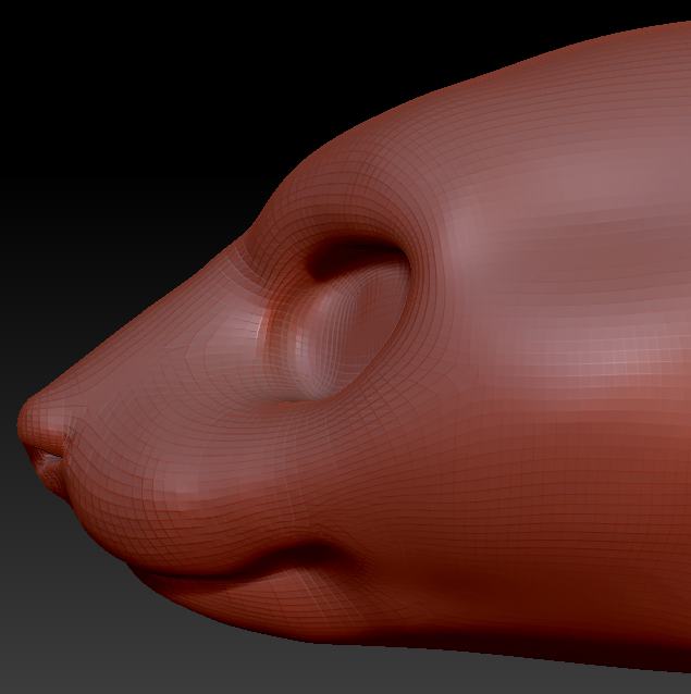 Feminine Mink Head Base