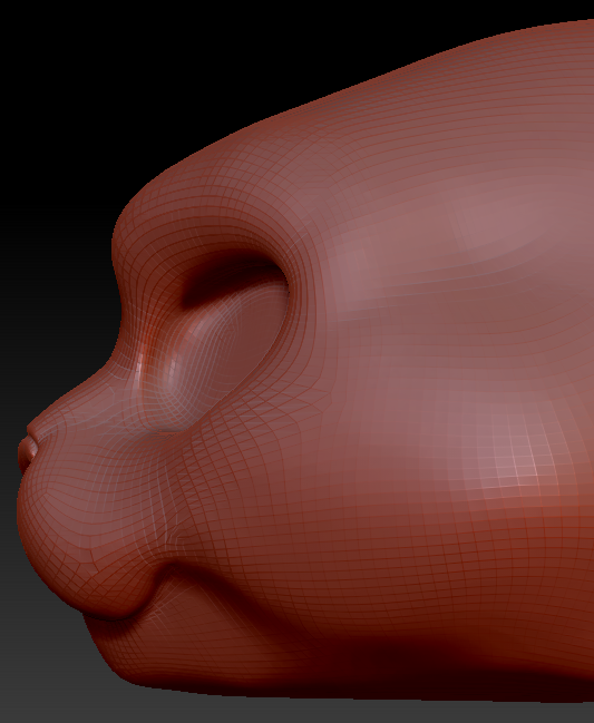 Feminine Persian Cat Head Base