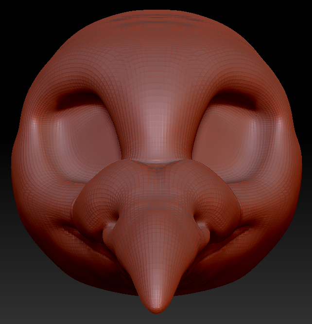 Feminine Pigeon Head Base