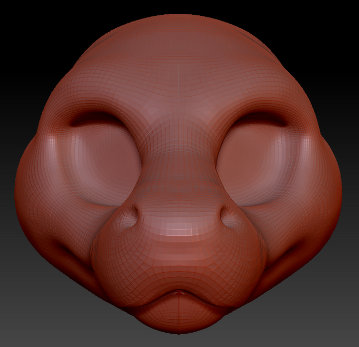 Feminine Rainbow Boa Head Base