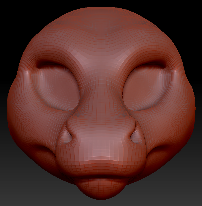 Feminine Short-nosed Angel Dragon Head Base Variant 1