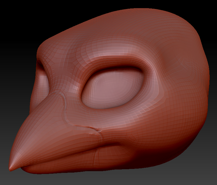 Feminine Sparrow Head Base